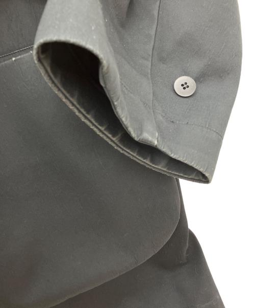 My Beautiful Landlet（マイビューティフルランドレット）My Beautiful Landlet (マイビューティフルランドレット) 比翼コート ブラック サイズ:2の古着・服飾アイテム