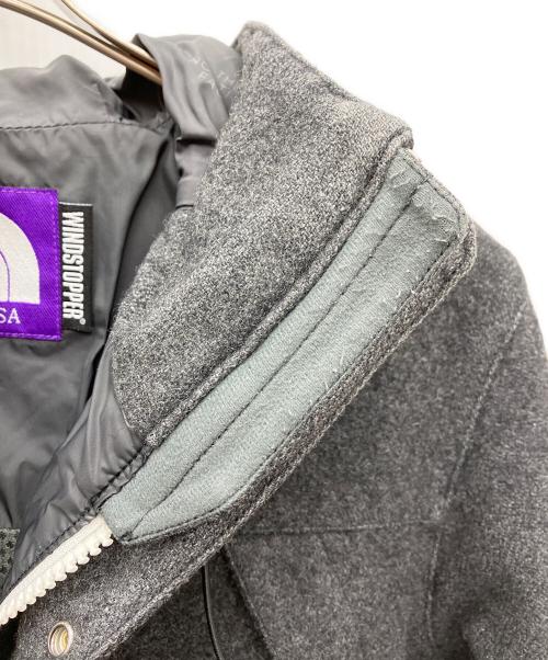 THE NORTHFACE PURPLELABEL（ザ・ノースフェイス パープルレーベル）THE NORTHFACE PURPLELABEL (ザ・ノースフェイス パープルレーベル) ウールマウンテンパーカー グレー サイズ:SIZE Mの古着・服飾アイテム