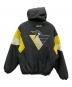 STARTER (スターター) ハーフジップナイロンジャケット ブラック×イエロー サイズ:SIZE M：8000円