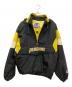 中古・古着 STARTER (スターター) ハーフジップナイロンジャケット ブラック×イエロー サイズ:SIZE M：8000円