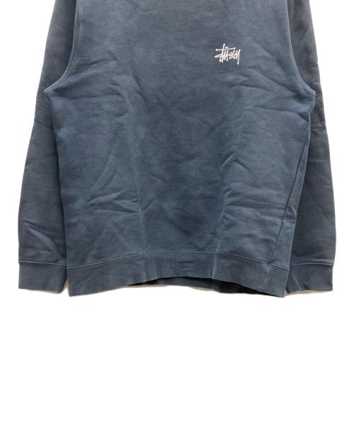 stussy（ステューシー）stussy (ステューシー) ロゴスウェット ネイビー サイズ:SIZE Mの古着・服飾アイテム