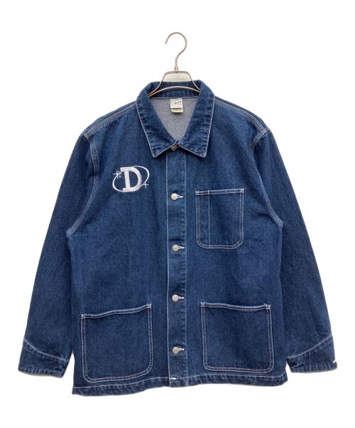DALL CLOTHING（ダルクロージング）DALL CLOTHING (ダルクロージング) デニムカバーオール インディゴ サイズ:Lの古着・服飾アイテム