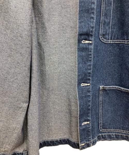 DALL CLOTHING（ダルクロージング）DALL CLOTHING (ダルクロージング) デニムカバーオール インディゴ サイズ:Lの古着・服飾アイテム