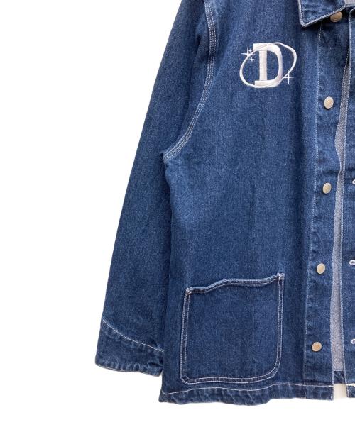 DALL CLOTHING（ダルクロージング）DALL CLOTHING (ダルクロージング) デニムカバーオール インディゴ サイズ:Lの古着・服飾アイテム