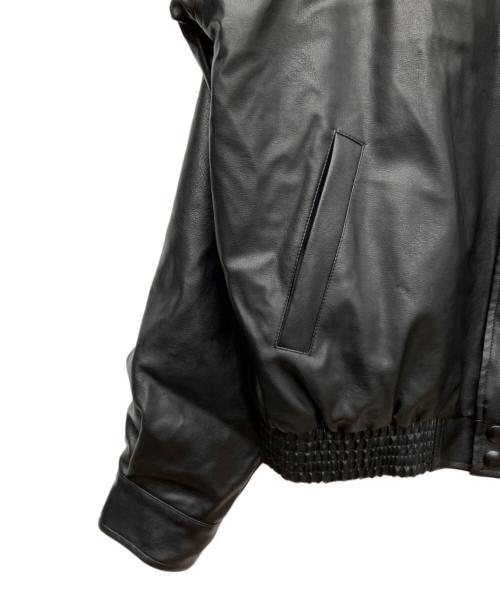 DALL CLOTHING（ダルクロージング）DALL CLOTHING (ダルクロージング) フェイクレザーブルゾン ブラック サイズ:SIZE Fの古着・服飾アイテム