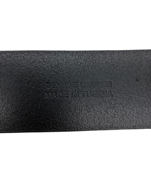 SUPREME（シュプリーム）Supreme (シュプリーム) リピートレザーベルト ブラック×ホワイトの古着・服飾アイテム