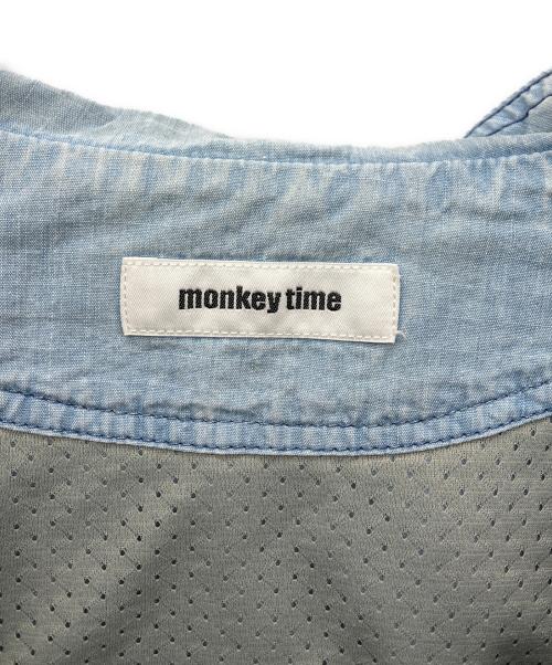 MONKEY TIME（モンキータイム）MONKEY TIME (モンキータイム) アノラックパーカー スカイブルー サイズ:SIZE Mの古着・服飾アイテム