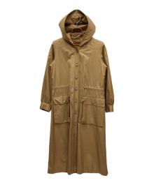 Yves Saint Laurent（イヴサンローラン）の古着「フーデッドコート」｜ベージュ