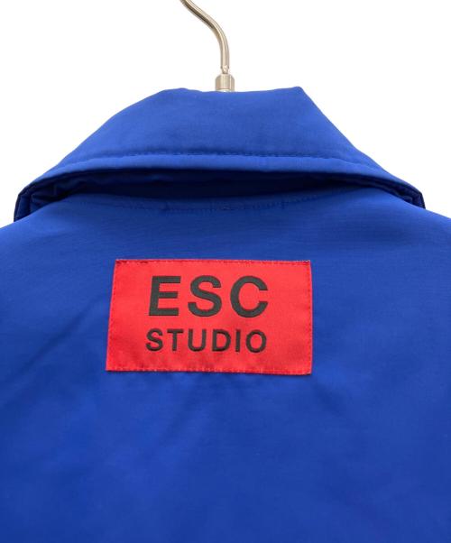 ESC STUDIO（イーエスシーステュディオ）ESC STUDIO (イーエスシーステュディオ) ジップブルゾン ブルー サイズ:FREEの古着・服飾アイテム