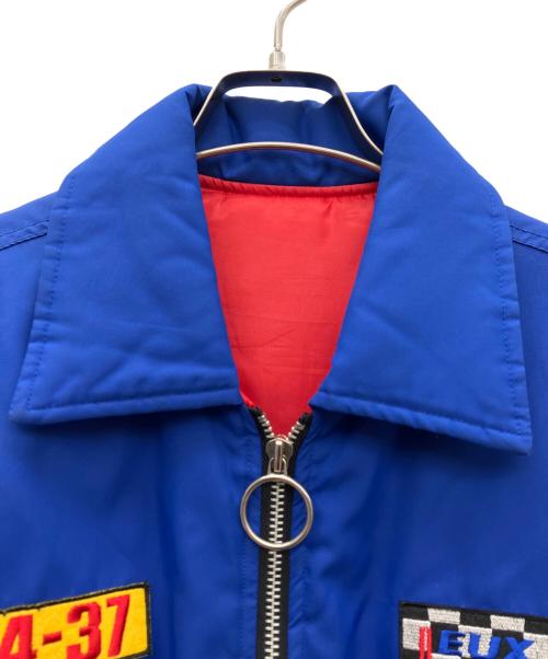 ESC STUDIO（イーエスシーステュディオ）ESC STUDIO (イーエスシーステュディオ) ジップブルゾン ブルー サイズ:FREEの古着・服飾アイテム