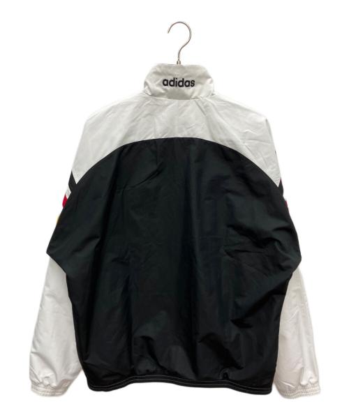 adidas（アディダス）adidas (アディダス) ドイツ代表 1996 ウーブントラックトップ ホワイト サイズ:SIZE XLの古着・服飾アイテム
