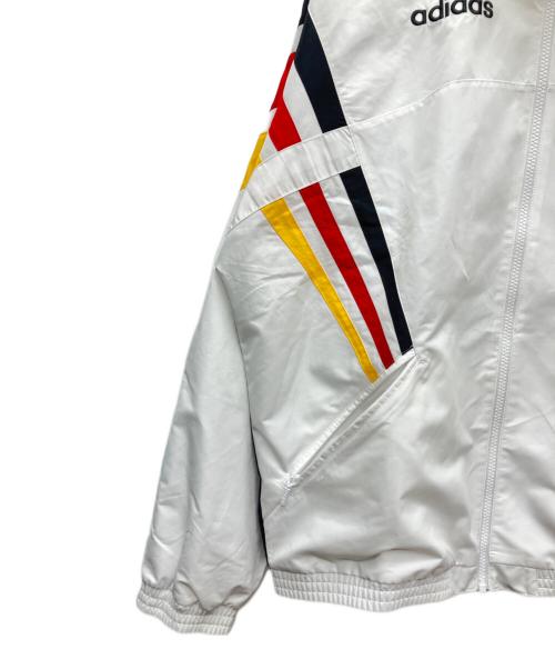 adidas（アディダス）adidas (アディダス) ドイツ代表 1996 ウーブントラックトップ ホワイト サイズ:SIZE XLの古着・服飾アイテム