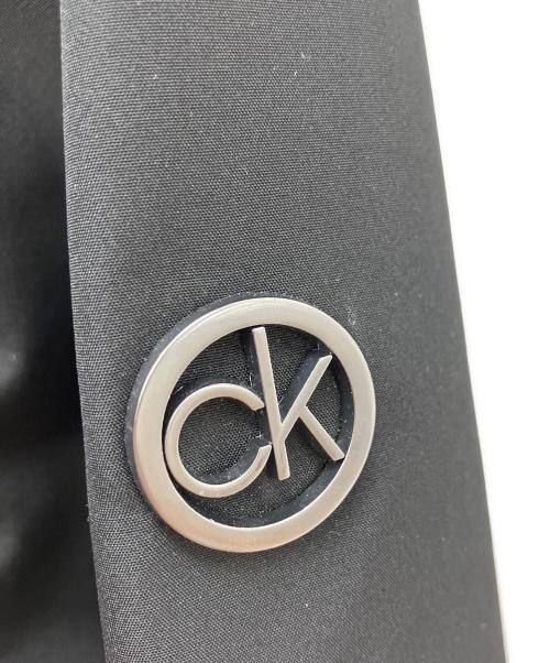 Calvin Klein（カルバンクライン）Calvin Klein (カルバンクライン) ジップブルゾン ブラック サイズ:XLの古着・服飾アイテム