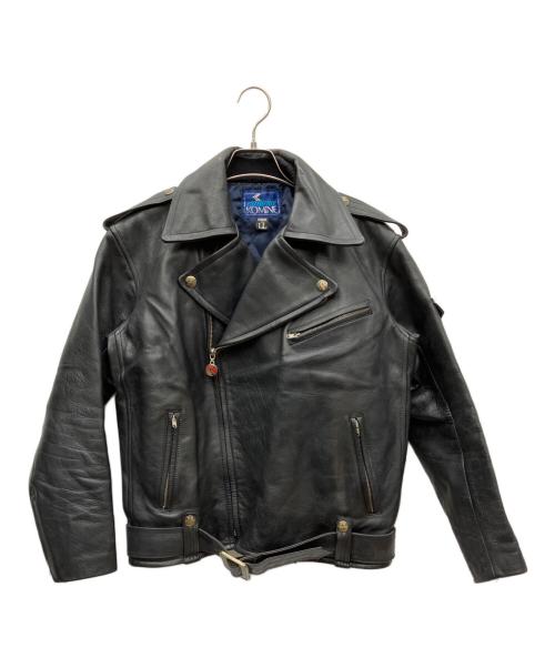 EXCELLENCE KOMINE（エクセレンス コミネ）EXCELLENCE KOMINE (エクセレンス コミネ) レザージャケット ブラック サイズ:LLの古着・服飾アイテム