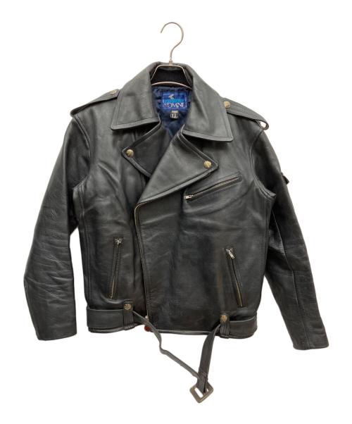 EXCELLENCE KOMINE（エクセレンス コミネ）EXCELLENCE KOMINE (エクセレンス コミネ) レザージャケット ブラック サイズ:LLの古着・服飾アイテム
