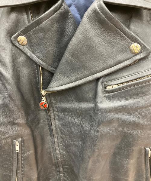 EXCELLENCE KOMINE（エクセレンス コミネ）EXCELLENCE KOMINE (エクセレンス コミネ) レザージャケット ブラック サイズ:LLの古着・服飾アイテム