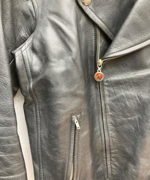 EXCELLENCE KOMINE（エクセレンス コミネ）EXCELLENCE KOMINE (エクセレンス コミネ) レザージャケット ブラック サイズ:LLの古着・服飾アイテム