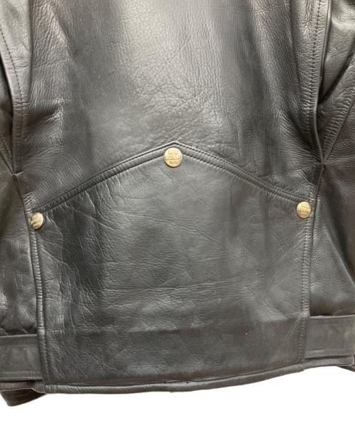 EXCELLENCE KOMINE（エクセレンス コミネ）EXCELLENCE KOMINE (エクセレンス コミネ) レザージャケット ブラック サイズ:LLの古着・服飾アイテム