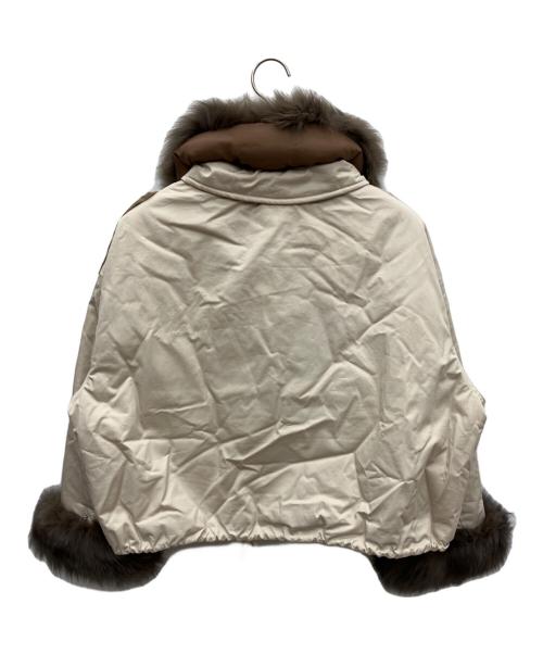 aurea（アウレア）aurea (アウレア) ファー付ブルゾン ピンク サイズ:FREE 未使用品の古着・服飾アイテム