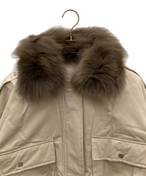 aurea（アウレア）aurea (アウレア) ファー付ブルゾン ピンク サイズ:FREE 未使用品の古着・服飾アイテム