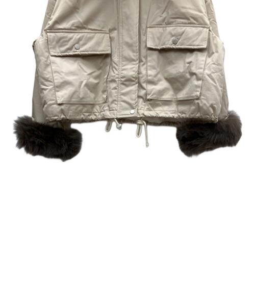 aurea（アウレア）aurea (アウレア) ファー付ブルゾン ピンク サイズ:FREE 未使用品の古着・服飾アイテム