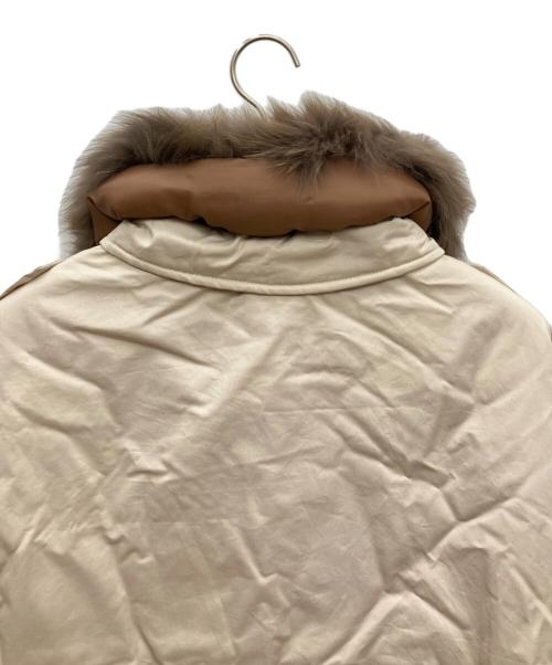 aurea（アウレア）aurea (アウレア) ファー付ブルゾン ピンク サイズ:FREE 未使用品の古着・服飾アイテム