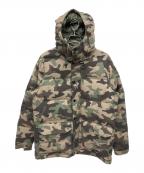 Columbiaコロンビア）の古着「ロックフォールダウンジャケット」｜カーキ