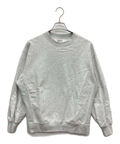 STEVEN ALAN（スティーブンアラン）STEVEN ALAN (スティーブンアラン) ウラケセットインスリーブクルーネックスウェット ホワイト サイズ:Mの古着・服飾アイテム