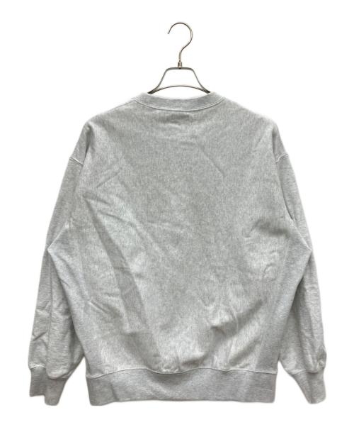 STEVEN ALAN（スティーブンアラン）STEVEN ALAN (スティーブンアラン) ウラケセットインスリーブクルーネックスウェット ホワイト サイズ:Mの古着・服飾アイテム