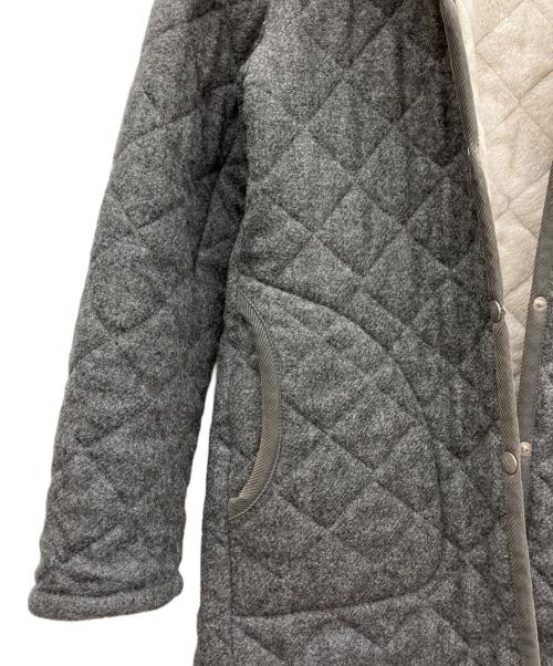 LAVENHAM（ラベンハム）LAVENHAM (ラベンハム) キルティングジャケット グレー サイズ:36の古着・服飾アイテム