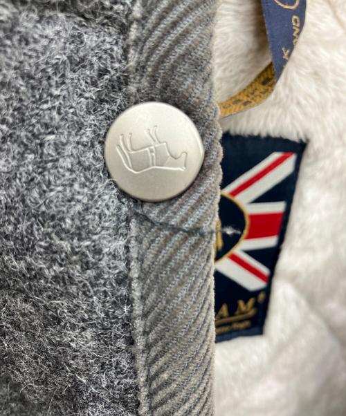 LAVENHAM（ラベンハム）LAVENHAM (ラベンハム) キルティングジャケット グレー サイズ:36の古着・服飾アイテム