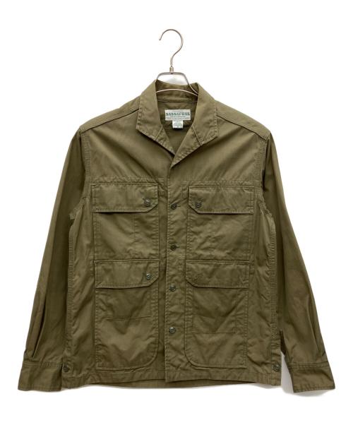 SASSAFRAS（ササフラス）SASSAFRAS (ササフラス) ミリタリージャケット グリーン サイズ:Sの古着・服飾アイテム