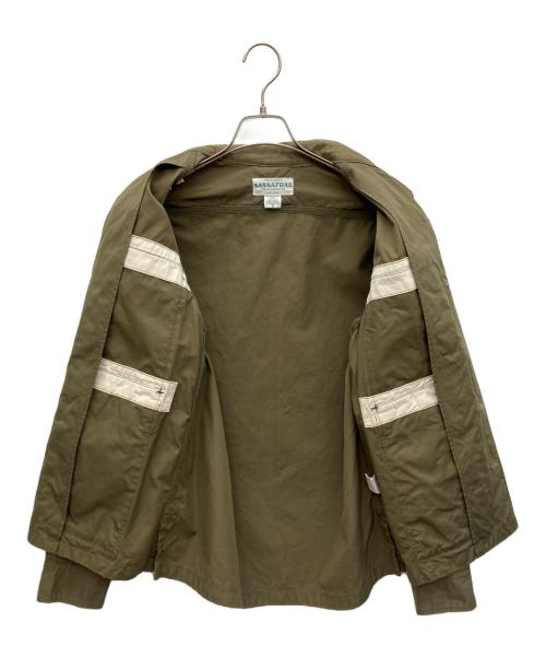 SASSAFRAS（ササフラス）SASSAFRAS (ササフラス) ミリタリージャケット グリーン サイズ:Sの古着・服飾アイテム