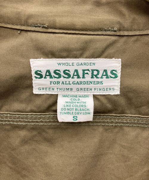 SASSAFRAS（ササフラス）SASSAFRAS (ササフラス) ミリタリージャケット グリーン サイズ:Sの古着・服飾アイテム
