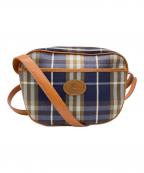 Burberry'sバーバリー）の古着「ノバチェック ショルダーバッグ」｜パープル