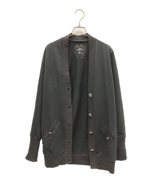 CHROME HEARTS（クロムハーツ）CHROME HEARTS (クロムハーツ) 薄手カーディガン ブラック サイズ:SIZE Sの古着・服飾アイテム