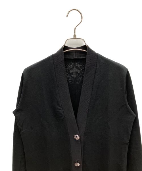 CHROME HEARTS（クロムハーツ）CHROME HEARTS (クロムハーツ) 薄手カーディガン ブラック サイズ:SIZE Sの古着・服飾アイテム