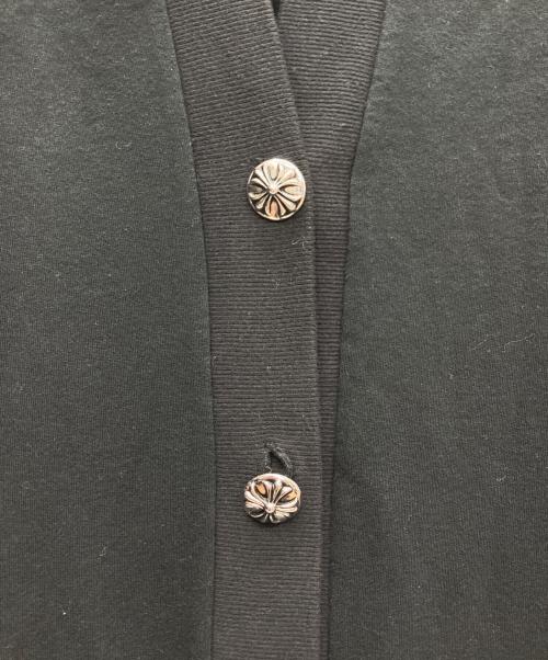 CHROME HEARTS（クロムハーツ）CHROME HEARTS (クロムハーツ) 薄手カーディガン ブラック サイズ:SIZE Sの古着・服飾アイテム