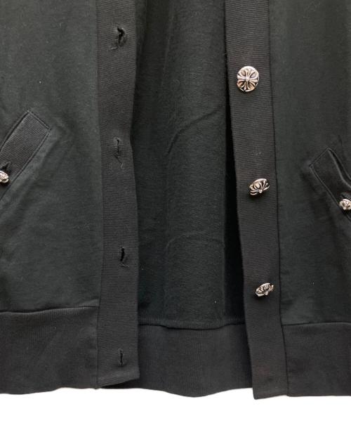 CHROME HEARTS（クロムハーツ）CHROME HEARTS (クロムハーツ) 薄手カーディガン ブラック サイズ:SIZE Sの古着・服飾アイテム