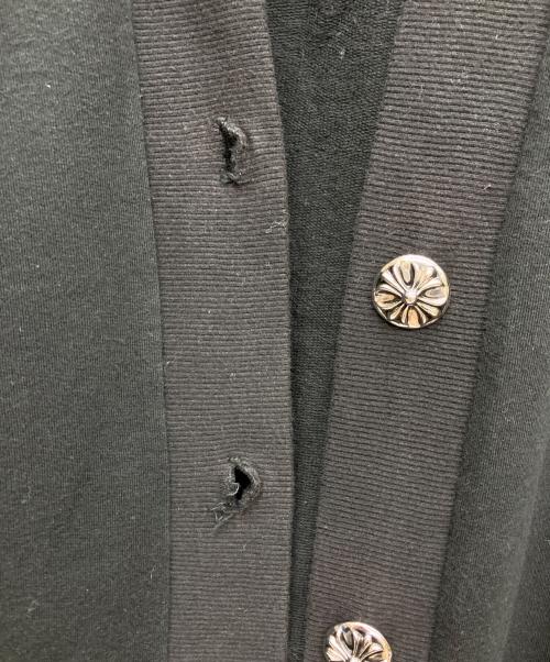 CHROME HEARTS（クロムハーツ）CHROME HEARTS (クロムハーツ) 薄手カーディガン ブラック サイズ:SIZE Sの古着・服飾アイテム