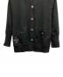 中古・古着 CHROME HEARTS (クロムハーツ) 薄手カーディガン ブラック サイズ:SIZE S：160000円