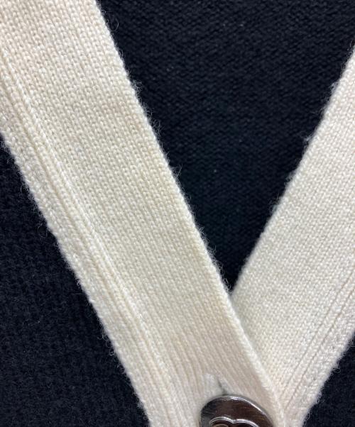 CHANEL（シャネル）CHANEL (シャネル) 薄手カーディガン ブラック サイズ:SIZE 38の古着・服飾アイテム