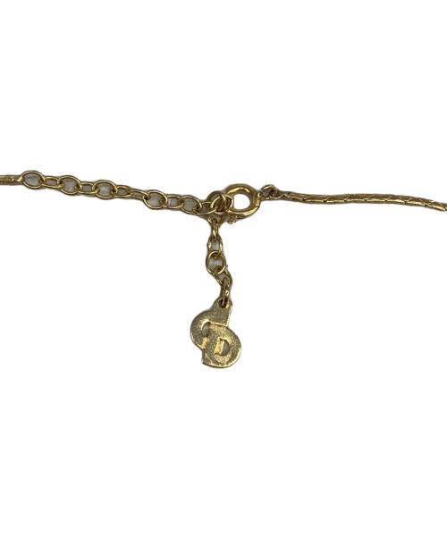 Christian Dior（クリスチャン ディオール）Christian Dior (クリスチャン ディオール) ヴィンテージネックレス ゴールドの古着・服飾アイテム