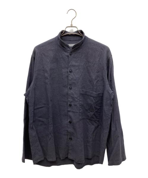 confect（コンフェクト）CONFECT (コンフェクト) リネンシャツ ネイビー サイズ:SIZE 4の古着・服飾アイテム