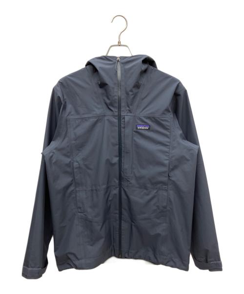 Patagonia（パタゴニア）Patagonia (パタゴニア) ボルダーフォークレインジャケット ネイビー サイズ:SIZE Mの古着・服飾アイテム