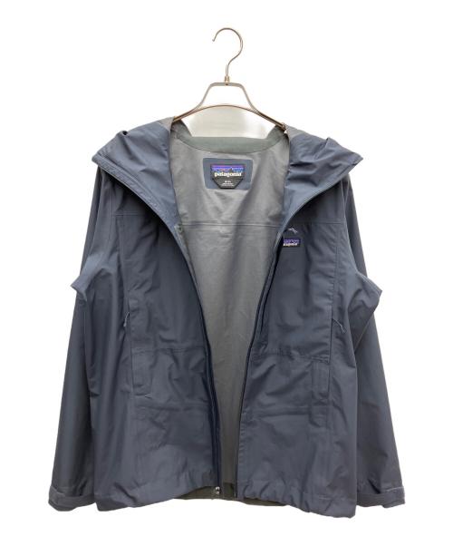Patagonia（パタゴニア）Patagonia (パタゴニア) ボルダーフォークレインジャケット ネイビー サイズ:SIZE Mの古着・服飾アイテム