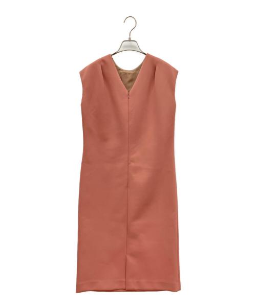 EASY&CHIC FLICKA（イージーアンドシックフリッカ）EASY&CHIC FLICKA (イージーアンドシックフリッカ) ノースリーブワンピース ピンク サイズ:SIZE 1 未使用品の古着・服飾アイテム
