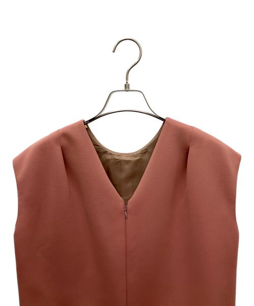 EASY&CHIC FLICKA（イージーアンドシックフリッカ）EASY&CHIC FLICKA (イージーアンドシックフリッカ) ノースリーブワンピース ピンク サイズ:SIZE 1 未使用品の古着・服飾アイテム