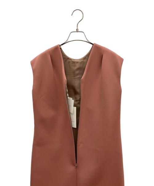 EASY&CHIC FLICKA（イージーアンドシックフリッカ）EASY&CHIC FLICKA (イージーアンドシックフリッカ) ノースリーブワンピース ピンク サイズ:SIZE 1 未使用品の古着・服飾アイテム