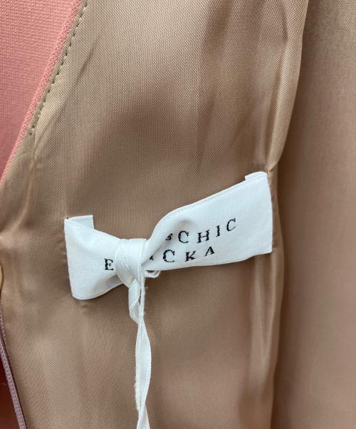 EASY&CHIC FLICKA（イージーアンドシックフリッカ）EASY&CHIC FLICKA (イージーアンドシックフリッカ) ノースリーブワンピース ピンク サイズ:SIZE 1 未使用品の古着・服飾アイテム